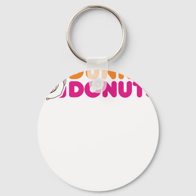 Doin' Doughnuts - Funny Racing & Drift Car Enthusi Key Ring (Front)