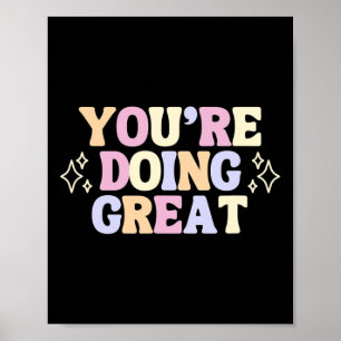 Doing Great Mental Health Awareness Warrior Poster