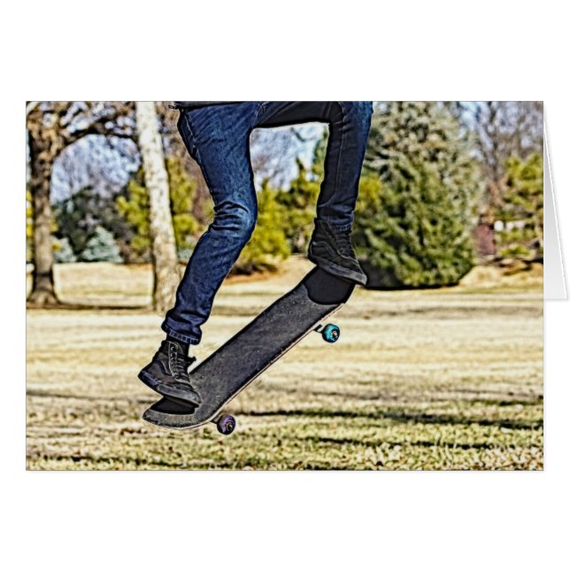 Doing The Ollie Painterly (Front Horizontal)