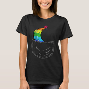 Dolce And Banana  Banana Rainbow  Chest Bag T-Shirt
