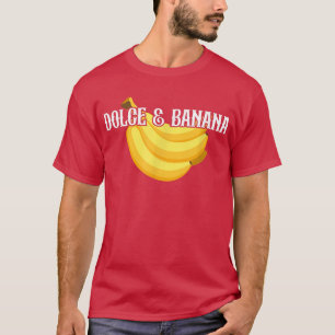 Dolce and Banana Fruit Lover Vegan Vegetarian  T-Shirt