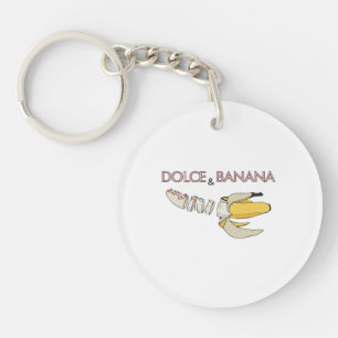 Dolce and banana key ring