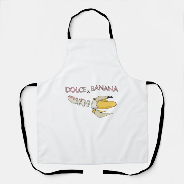 Dolce & Banana  Apron (Front)