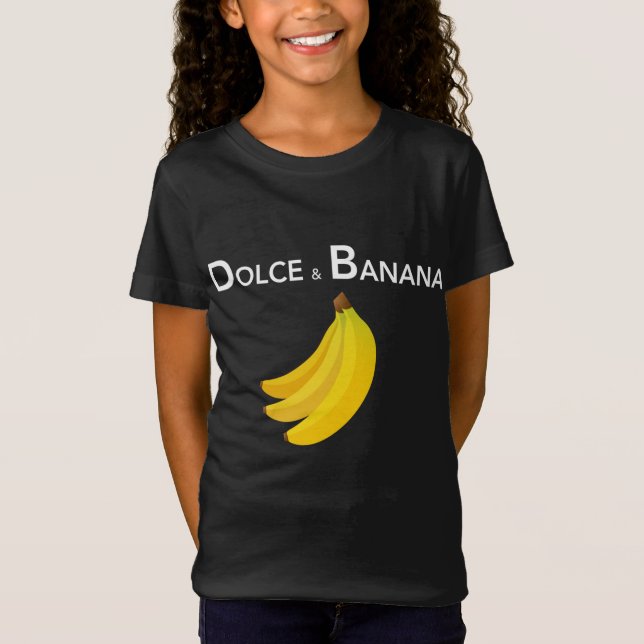 Dolce & Banana Funny Fashion Bananas Gift For Vega T-Shirt (Front)