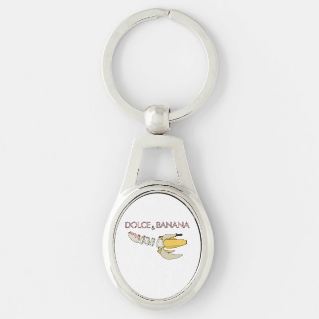 Dolce & Banana  Key Ring (Front)