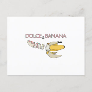 Dolce & Banana Postcard