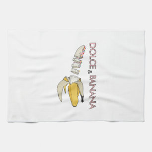 Dolce & Banana  Tea Towel