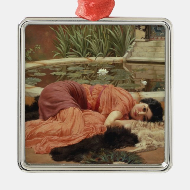 Dolce Far Niente, 1904 Metal Tree Decoration (Front)
