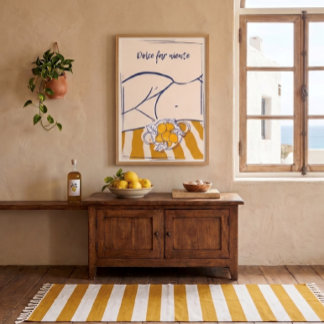 "Dolce Far Niente" Italian Summer Collection  Poster
