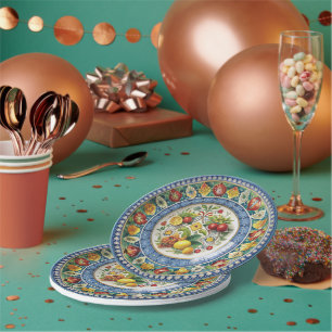 Dolce & Gabbana Sicilian Cart Whimsy Paper Plate