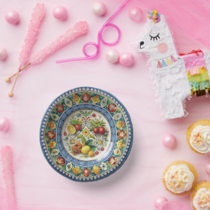 Dolce & Gabbana Sicilian Cart Whimsy Paper Plate