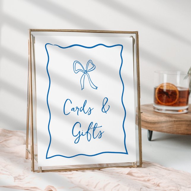 Dolce Vita Italian Bridal Shower Card & Gift Sign (Creator Uploaded)