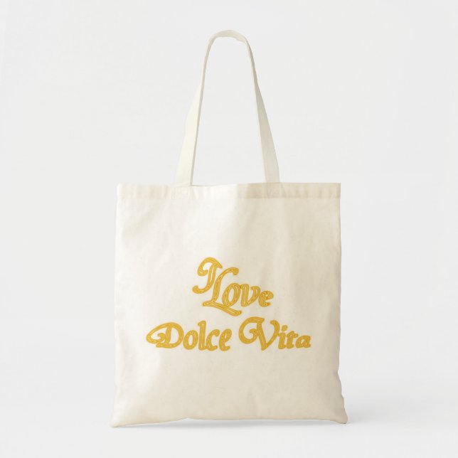 Dolce Vita Tote Bag (Front)