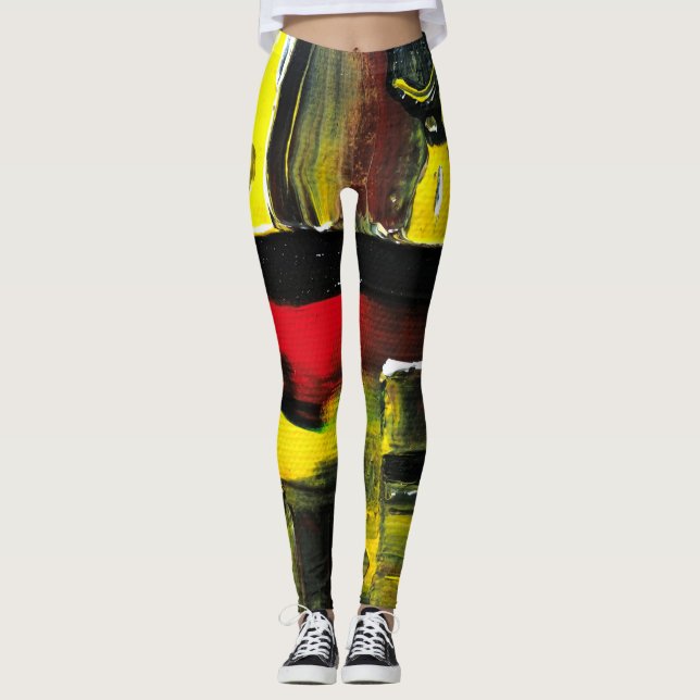 Dolezal Art Leggings: Abstract 1 Leggings (Front)