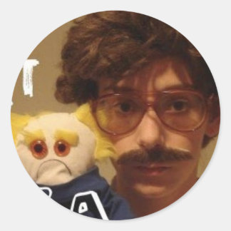 Dolf & Albert Africa CLOSE Classic Round Sticker