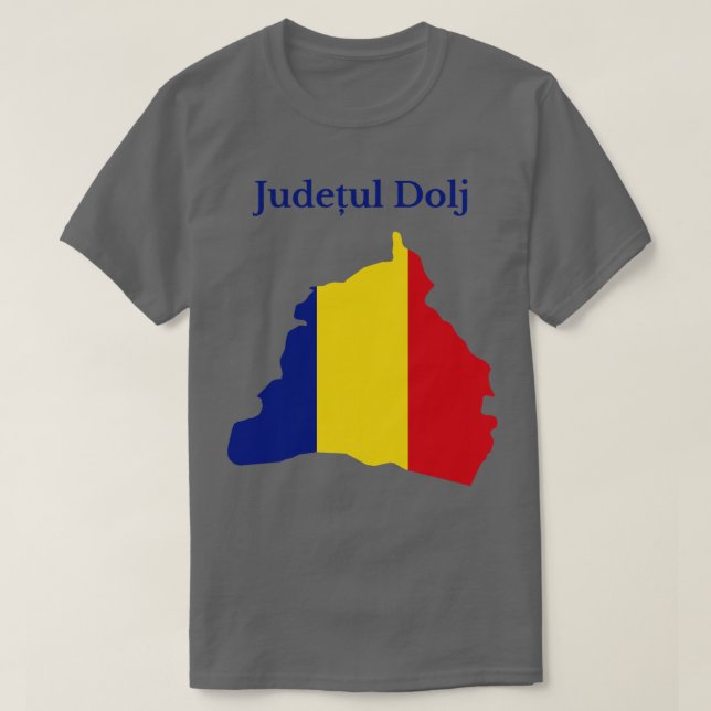 Dolj County Romania T-Shirt (Design Front)
