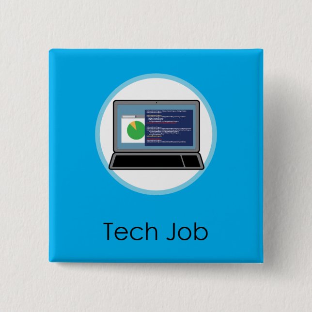 Doljabi Doljanchi Dol Korean 1st First birthday 15 Cm Square Badge (Front)