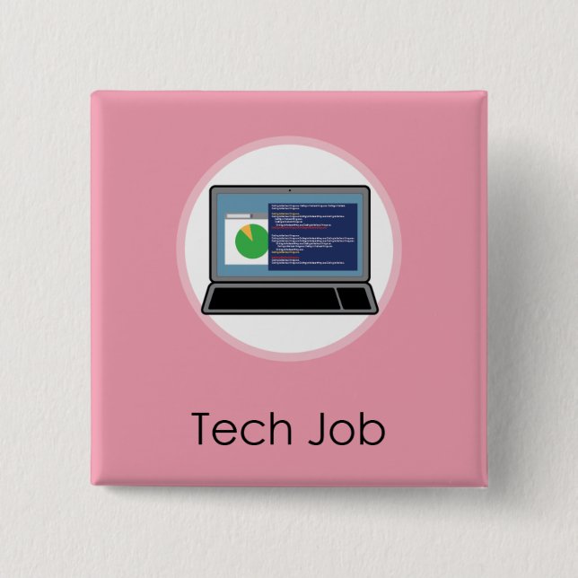 Doljabi Doljanchi Dol Korean 1st First birthday 15 Cm Square Badge (Front)