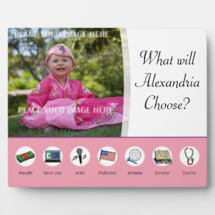 Doljabi Doljanchi Dol Korean 1st First birthday Plaque