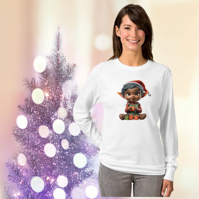 Doll Baby Christmas Elf Women's Tee (Creator Uploaded)