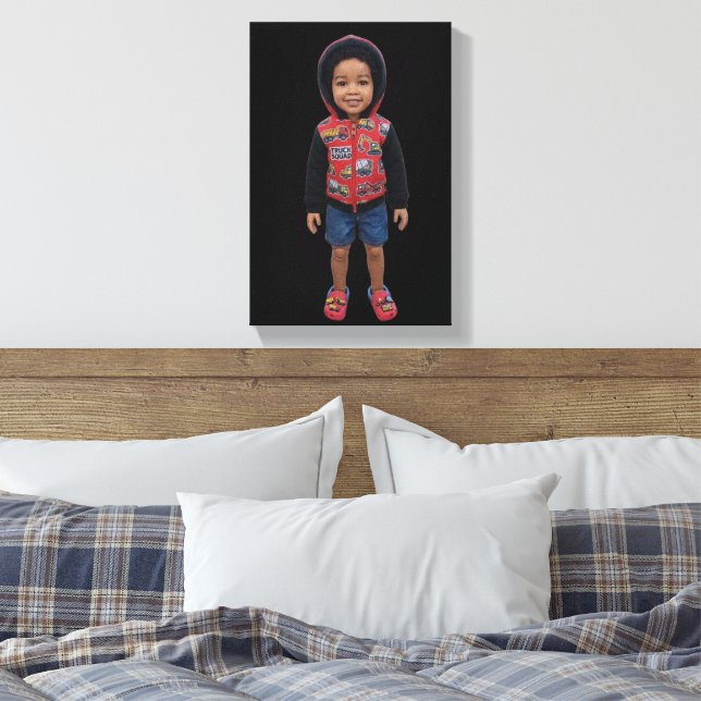 Doll Canvas Print (Insitu(Bedroom))