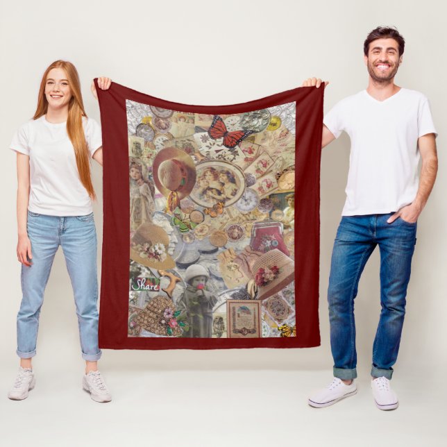 Doll Collectors Memories Fleece Blanket (In Situ)