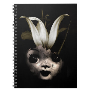 Doll flower 2013 spiral notebook
