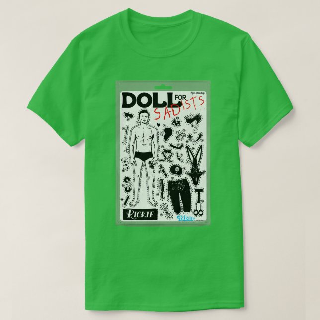 Doll For Sadists Cut and Paste Toy T-Shirt (Design Front)