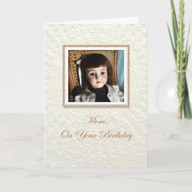 Doll Frances Mum Birthday Card (Front)