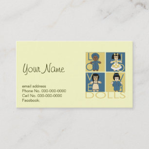 Doll Lover Business Card