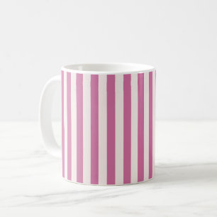 doll pink striped pink stripes coffee mug