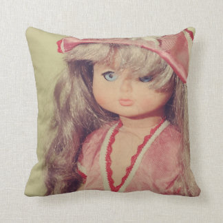 Doll portrait cushion