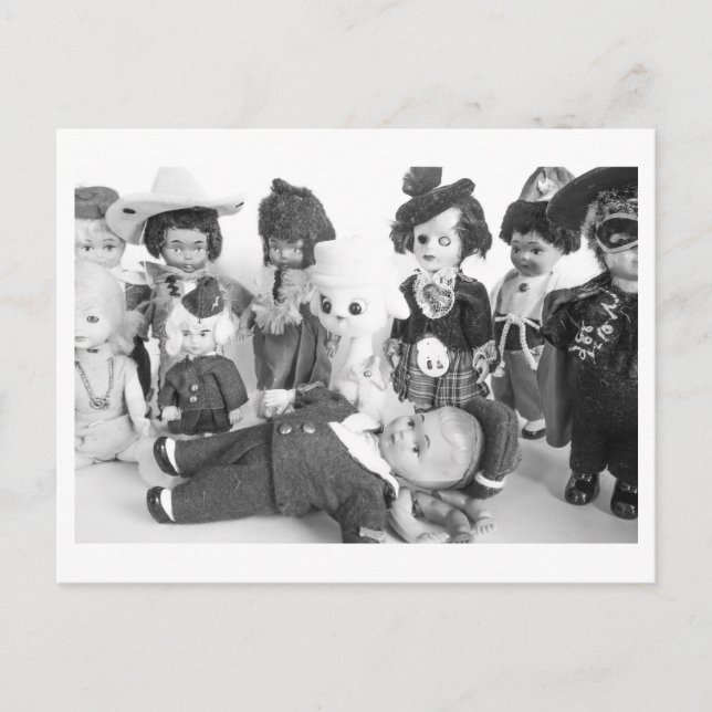Doll Portrait - Friends Postcard (Front)