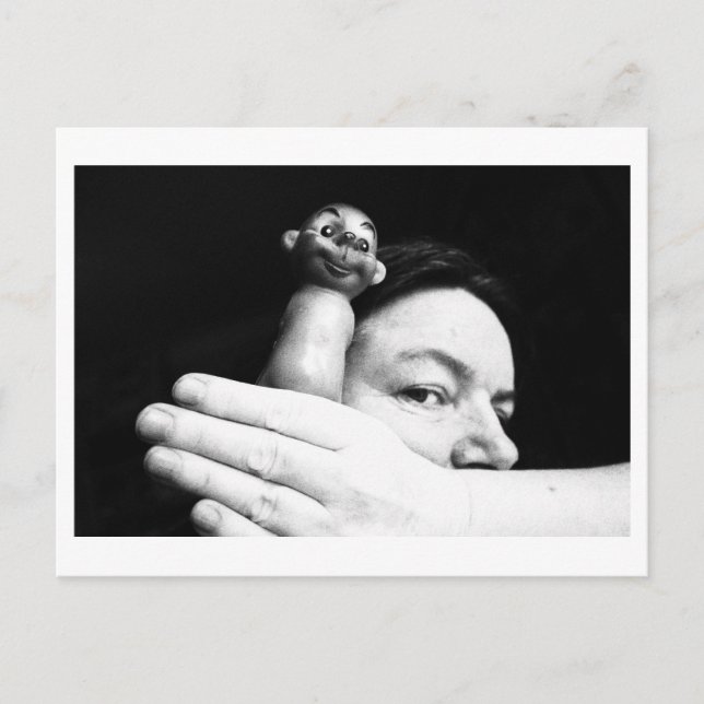 Doll Portrait - with Sanbra Postcard (Front)