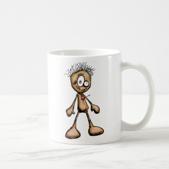 doll shirt coffee mug (Right)