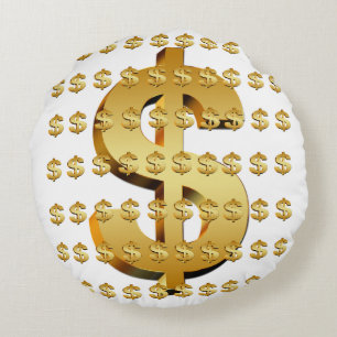 dollar 100 round cushion