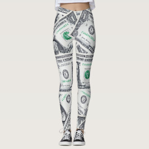 Dollar Bill Money Leggings