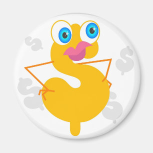 Dollar Character Magnet