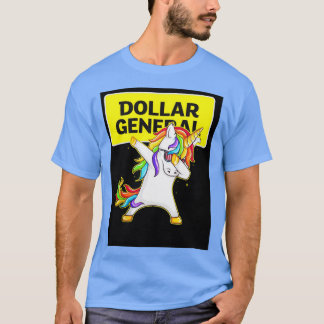 Dollar General Dollar General Unicorn Dabbing Unis T-Shirt
