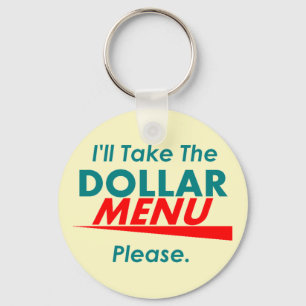 DOLLAR MENU Keychain