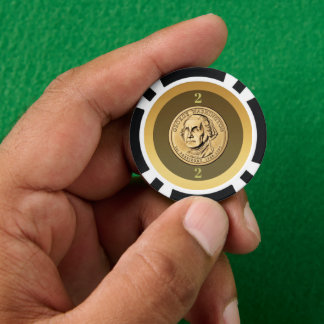 Dollar poker chips