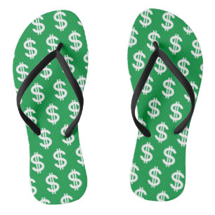 Dollar Sign Money Jandals