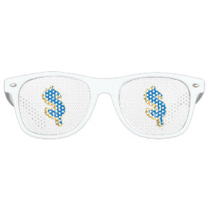 Dollar Sign Retro Sunglasses