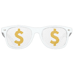 Dollar sign retro sunglasses
