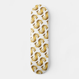 Dollar sign skateboard