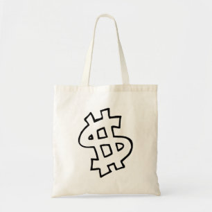 Dollar Sign Tote Bag
