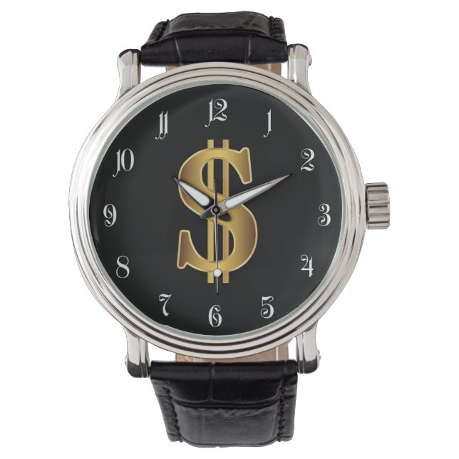 Dollar sign watch (Front)