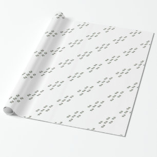 Dollar Signs Wrapping Paper
