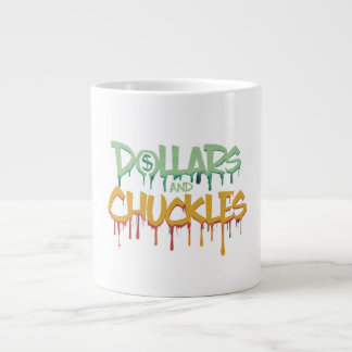Dollars and chuckles large coffee mug