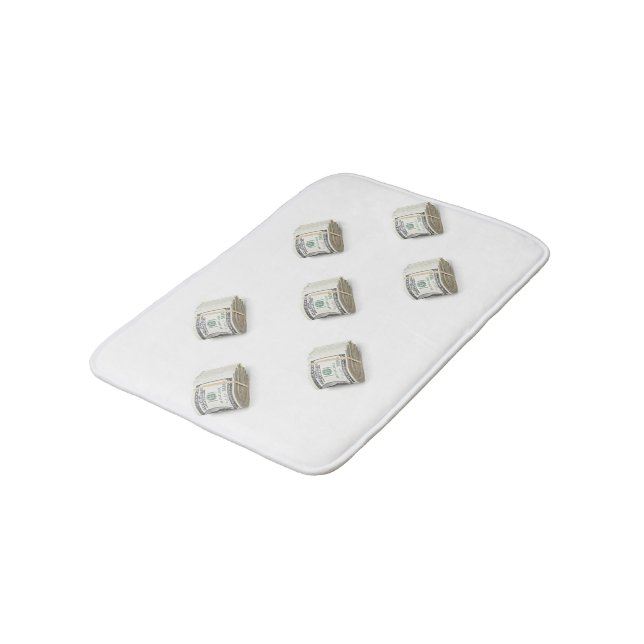 Dollars Bath Mat (Angled)